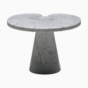 Mangiarotti Carrara Marble Side Table Eros Series for Skipper, 1971