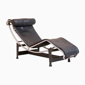 Vintage LC4 Lounge Chair by Le Corbusier, Charlotte Perriand, Pierre Jeanneret, 1970s