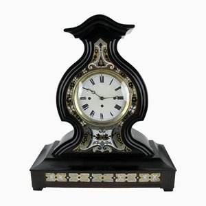 Rosewood Inlaid Table Pendulum Clock