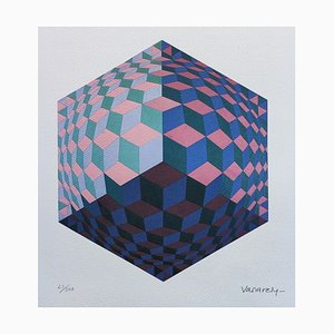 Victor Vasarely, Op Art Composition, anni '70