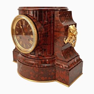 19th Century Marble & Gilded Bronze Clock Base from Barbedian