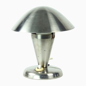 Chrome Mushroom Table Lamp by Josef Jirka for Napako, 1960s
