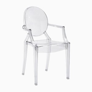 Vintage Louis XV Transparent Armchair by Louis Ghost for Kartell, 1999