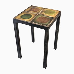 Side Table with Planet Motif by Roger Capron
