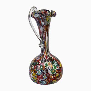 Murano Crystal Vase from Fratelli Toso, 1960s