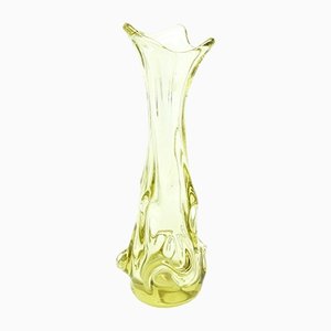 Vase from Wolomin Glassworks, Poland, 1970s