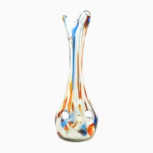 Vase de Hortensja Glassworks, Pologne, 1970s