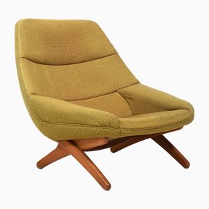 Model Ml91 Lounge Chair by Illum Wikkelsø for A/S Mikael Laursen, 1950s