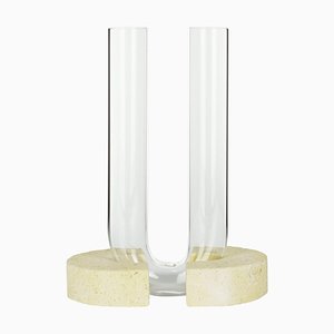 Clear Cochlea Del Risveglio Vase by Coki Barbieri