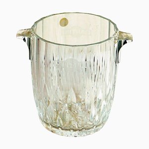Italian Martini Crystal Glass Ice Bucket, 1970s