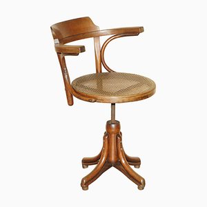 Antique Swivel Desk Chair from Thonet, 1900