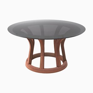 Mesa baja Lebeau de madera de Patrick Jouin para Cassina