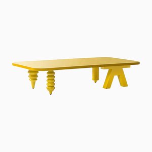 Yellow Multi-Leg Low Table by Jaime Hayon for BD Barcelona
