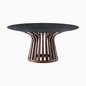 Lebeau Table in Wood and Marble by Patrick Jouin for Cassina
