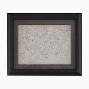 André Lhote, Walk in the Forest, disegno originale