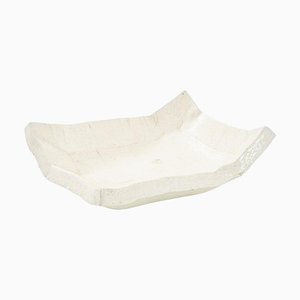 Mojo Decorative Bowl in White Polyurethane Foam by Gianni Osgnach, 2000s