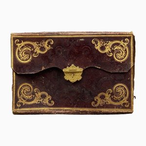 18th Century Leather Pouch Document Holder