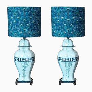 Antique Table Lamps by Wilton Ware, Set of 2