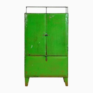 Industrial Iron Cabinet with 4 Drawers, 1965