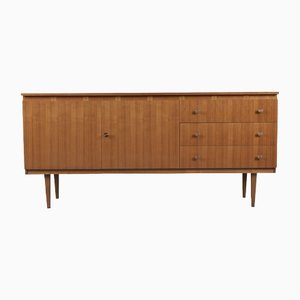 Credenza impiallacciata in noce, anni '70