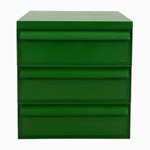 Green Chest of Drawers by Simon Fussell for Kartell, 1970s