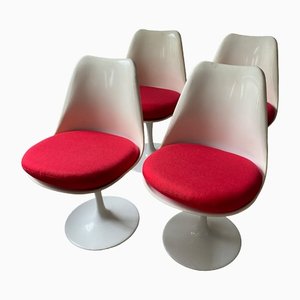 Tulip Chairs in the Style of Eero Saarinen by Rudi Bonzanini, 1970s, Set of 4