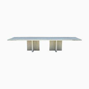 Maßgefertigter Säulentisch aus Nussholz von Ken Petersen