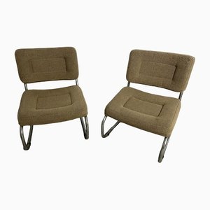 Set of Italian Lounge Chairs, 1970s