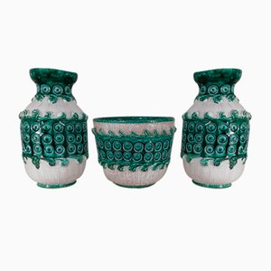 Vasi in ceramica di Bitossi, anni '60, set di 3