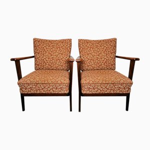 Vintage Armlehnstühle von Thonet, 1930er, 2er Set