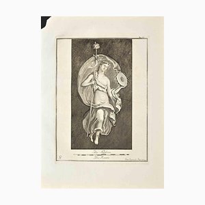 Francesco Cepparoli, Antike Römische Göttin, Radierung, 18. Jh
