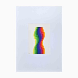 Julio Le Parc, Optical N.9, Screen Print, 1976