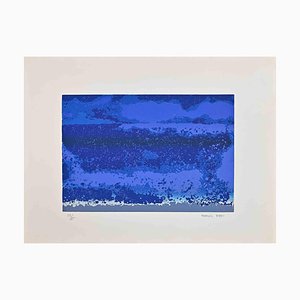 Francois Bret, Composition, Original Screen Print, Mid-20th Century