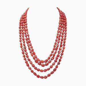 Collier Multirangs Corail, 1950s