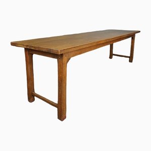 Long Antique Belgian Dining Table