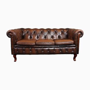 Leather 2.5-Seater Chesterfield Sofa