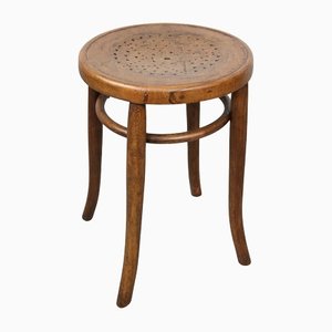 Antique Star Piano Stool in Bentwood