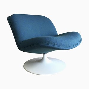 Blue Green Fabric 508 Chair by Geoffrey Harcourt for Artifort, 1970s