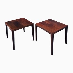 Side Tables Model No 162 attributed to Severin Hansen (Danish, 1903 - 1979) from Haslev Møbelsnedkeri, 1960s, Set of 2