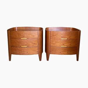 Late 20th Century Italian Bedside Tables, 1980s, Set of 2