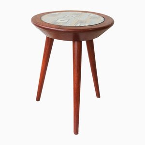 Table d'Appoint Vintage à Trois Pieds de Altamira, Portugal, 1950s