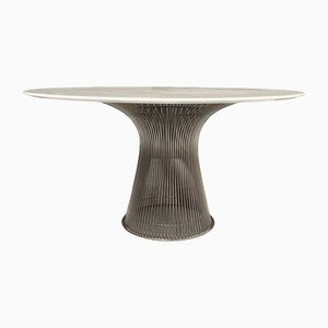 Arabescato Dining Table with Marble Top by Warren Platner for Knoll, 1966
