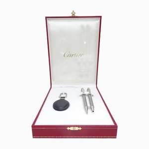 Keychain and Pens from Cartier, Set of 3