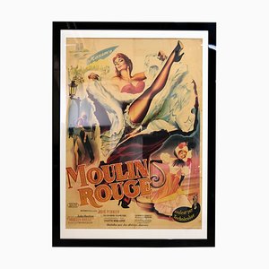 Moulin Rouge Gerahmtes Poster von John Huston, 1952
