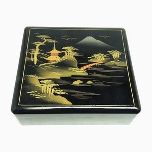 Mid-Century Japanese Brass Box, 1950s