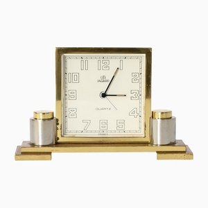 Vintage French Desk Clock from Uti Jaccard, 1980s