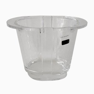 Crystal Ice Bucket by Laura Griziotti for Arnolfo Di Cambio, 2000s