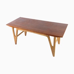 Dänischer Couchtisch aus Teak & Eiche, 1960er