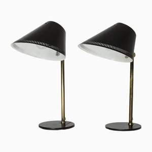 Lampes de Bureau Vintage par Paavo Tynell, 1950s, Set de 2