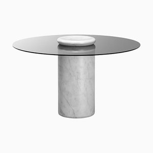 Castore Dining Table in Marble by Angelo Mangiarotti for Karakter